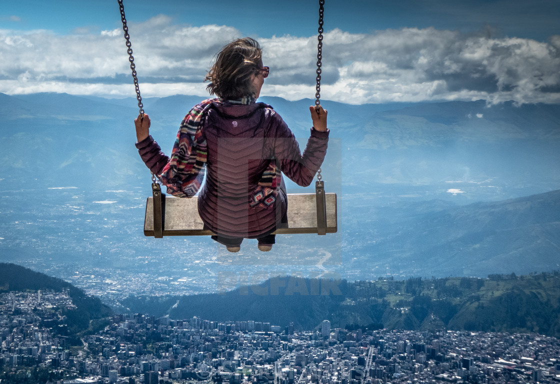 "Quito Fling" by Simon Willis - $6.18 "Quito Fling" stock image