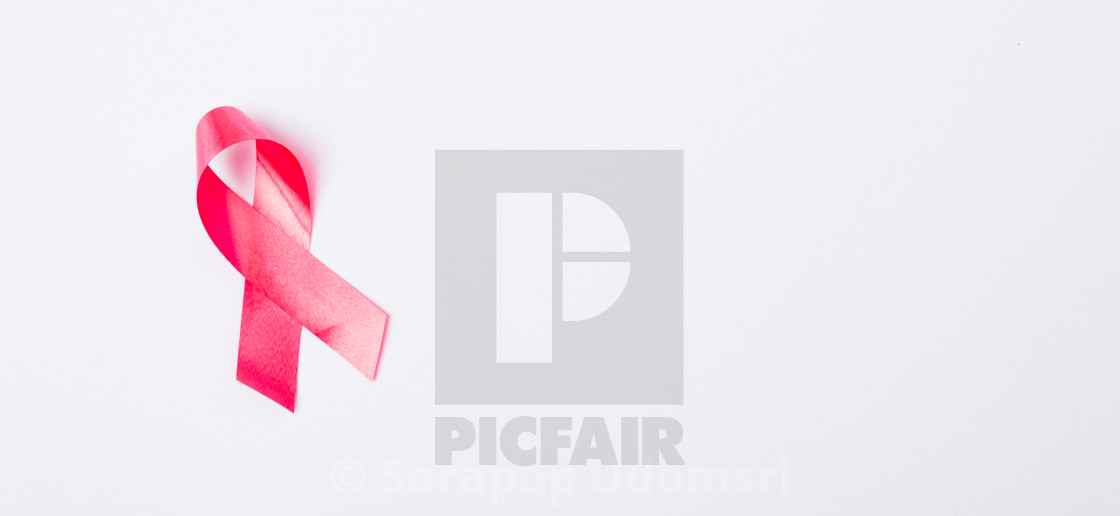 Premium Vector  Pink ribbon breast cancer icon