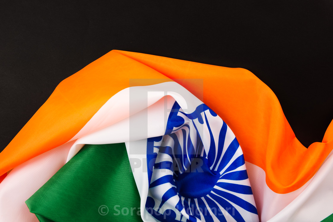 Indian republic day, flat lay top view, Indian flag - License, download or  print for £ | Photos | Picfair