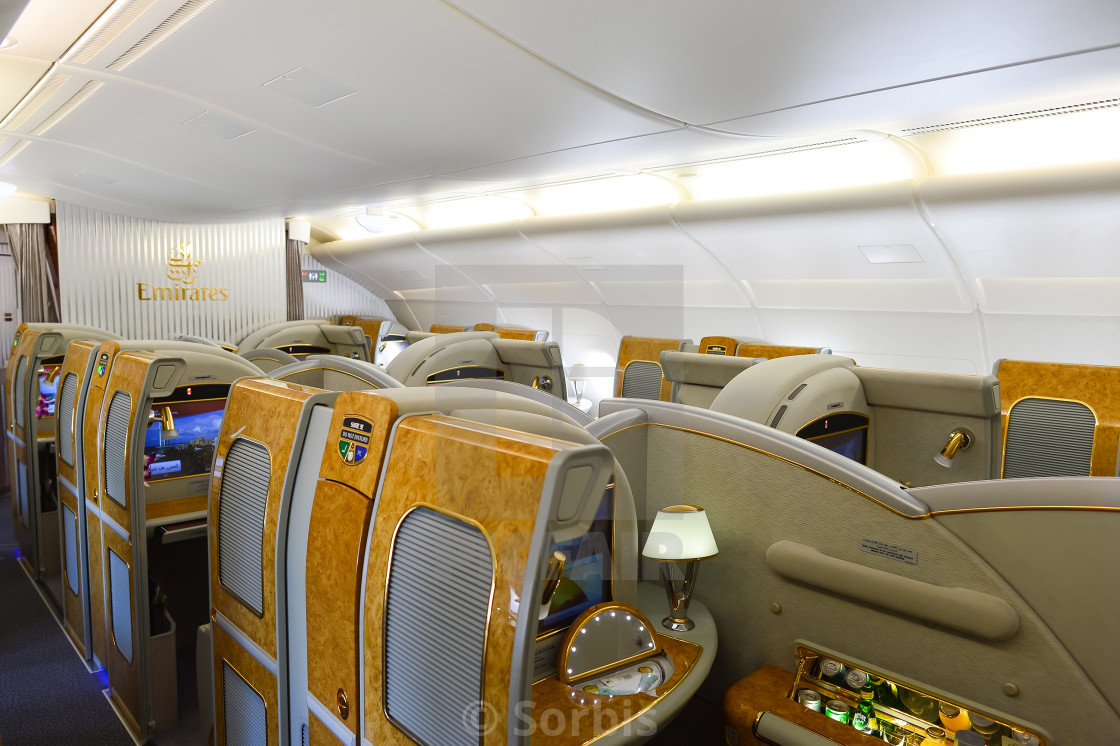 Emirates Airbus A380 Interior License Download Or Print