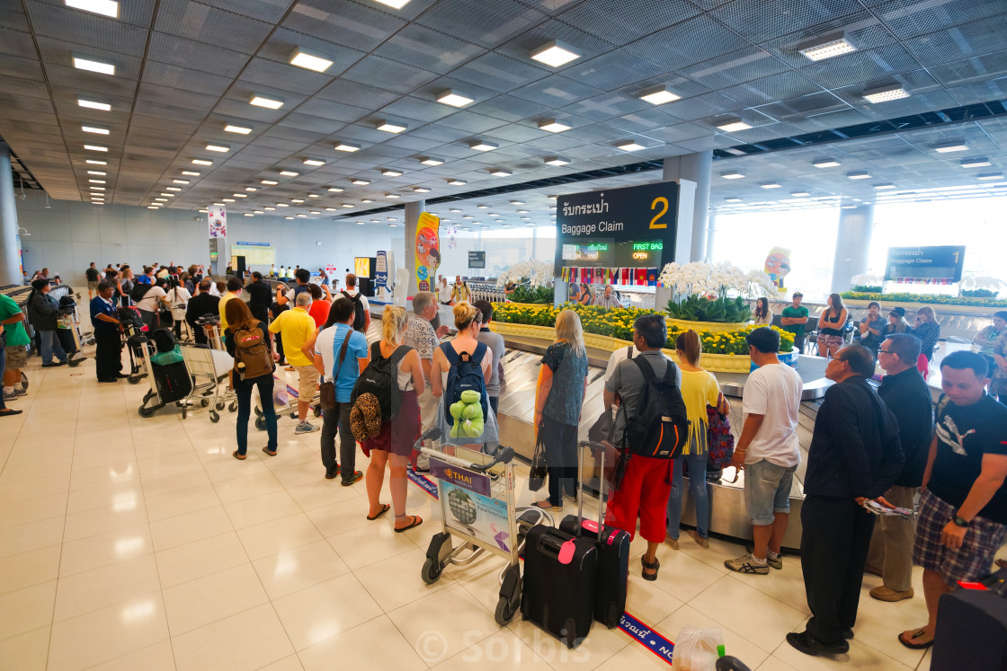 Suvarnabhumi Airport Baggage Claim Area License Download Or