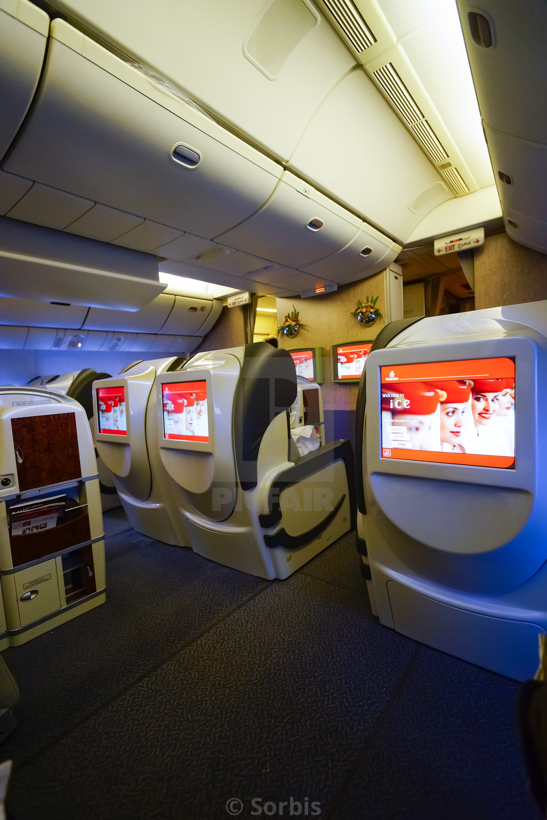Emirates First Class Boeing 777 Interior License Download