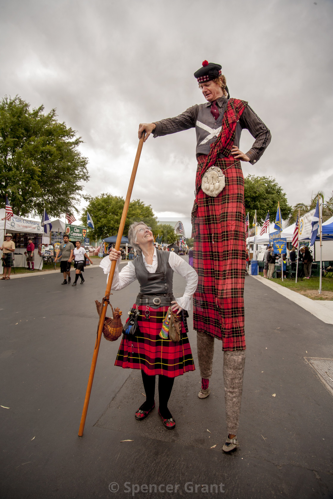 scotsman wearing a kilt