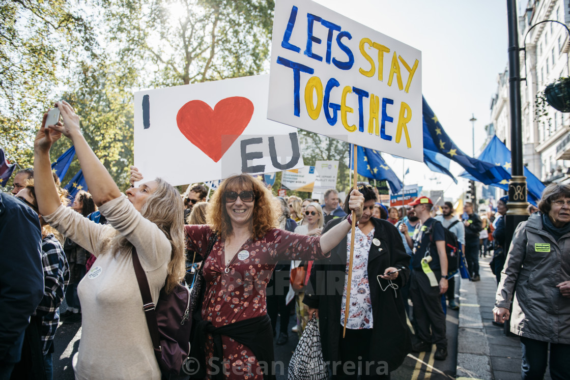 "Peoples' Vote March [7]" stock image