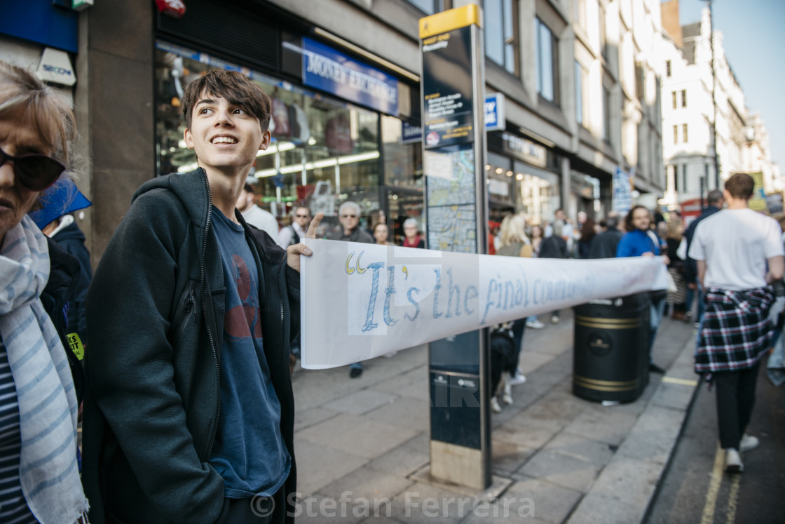 "Peoples' Vote March [10]" stock image