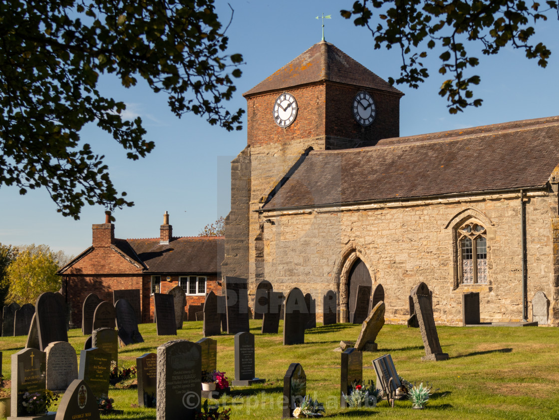 "Sutton Cheney, Leicestershire" stock image