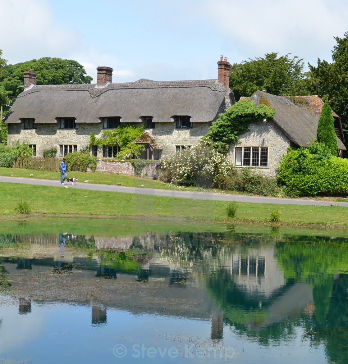 "Dorset Pond." by Steve Kemp - $6.14 "Dorset Pond." stock image