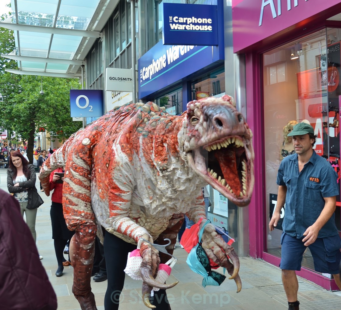"Aussie Dinosaur." by Steve Kemp - $6.14 "Aussie Dinosaur." stock image