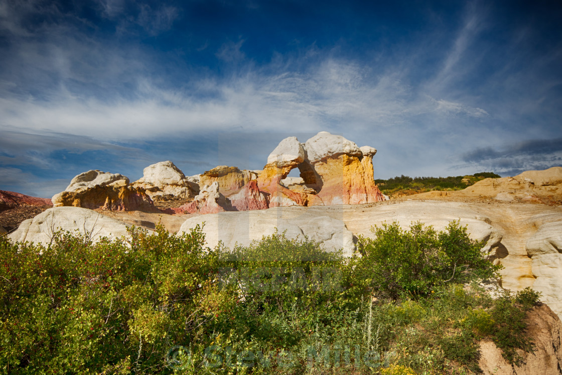 "Indian Paint Mines" by Steve Miller - $19.30 "Indian Paint Mines" stock image