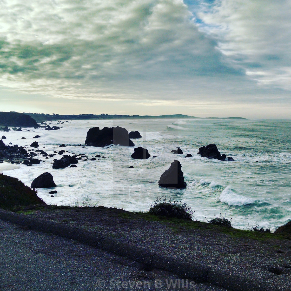 "Stormy seas" by Steven B. Wills - $16.18 "Stormy seas" stock image