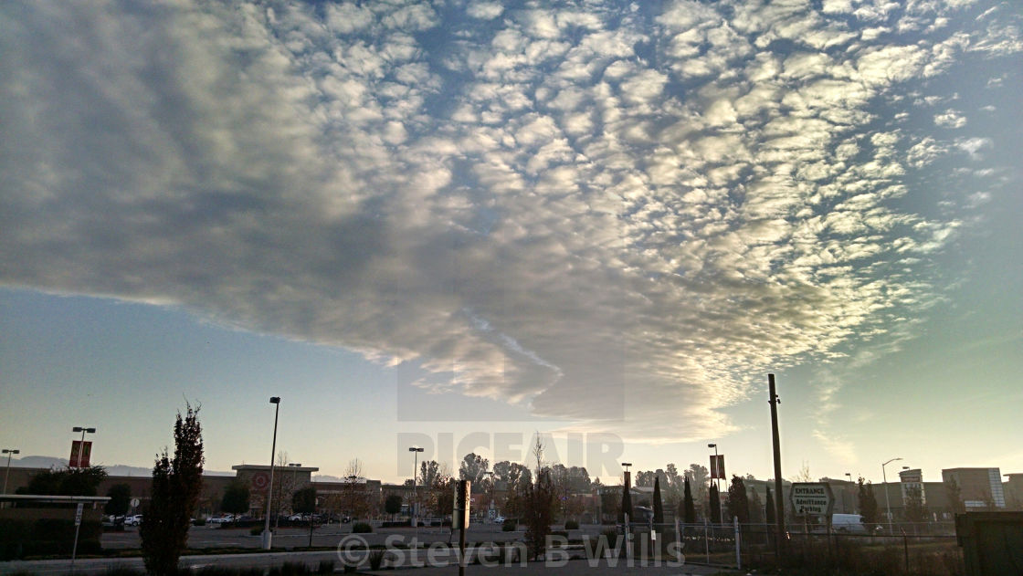 "A passing cloud" stock image