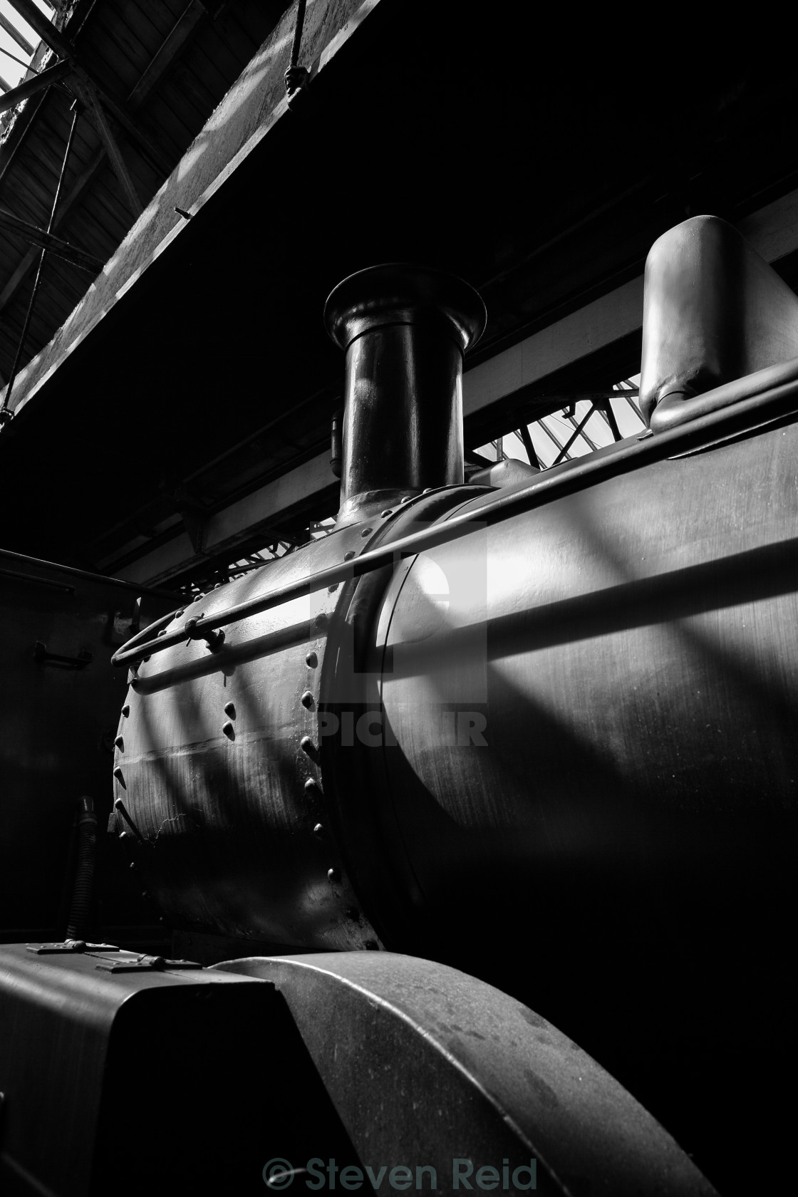 "Engine Shed" stock image