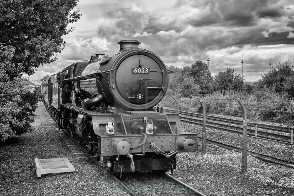 "GWR King Class No. 6023 King Edward II" stock image