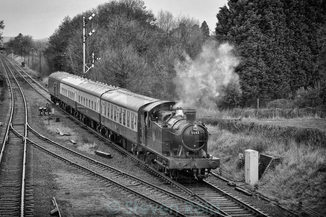 "GWR Class 5600 No. 5643" stock image