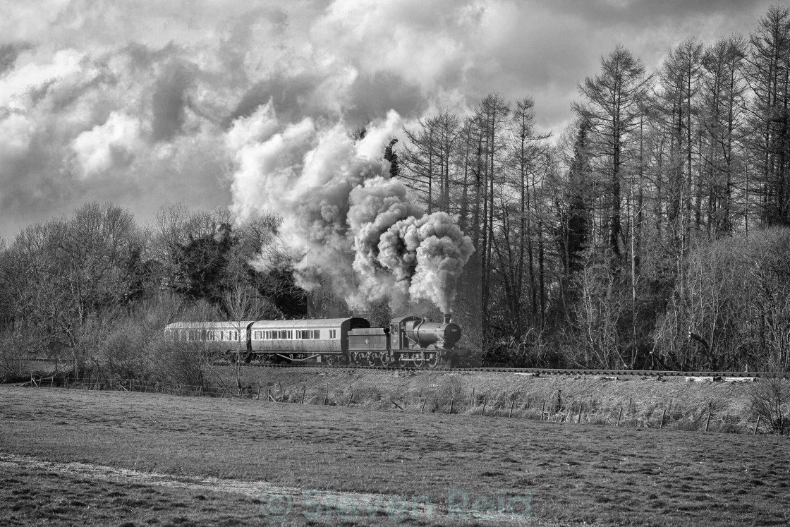 "GWR 0-6-0 No.3205" stock image