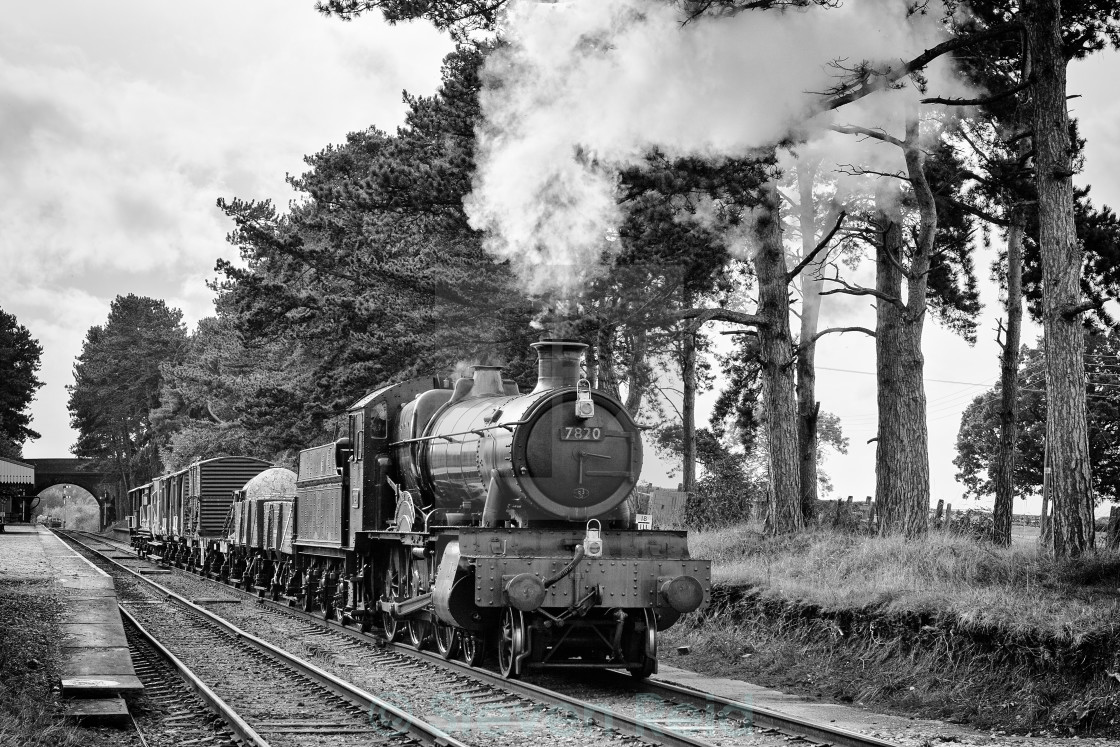 "GWR Manor No.7820 Dinmore Manor" stock image