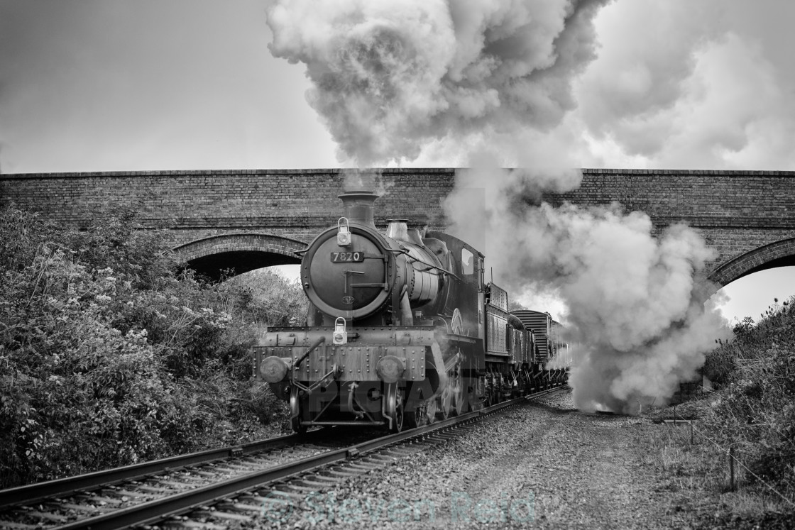 "GWR Manor No.7820 Dinmore Manor" stock image