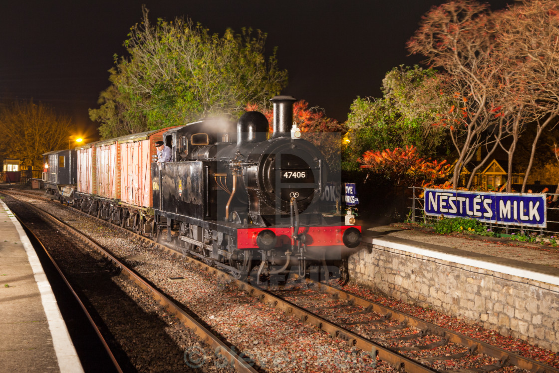 "LMS Jinty No. 47406" stock image