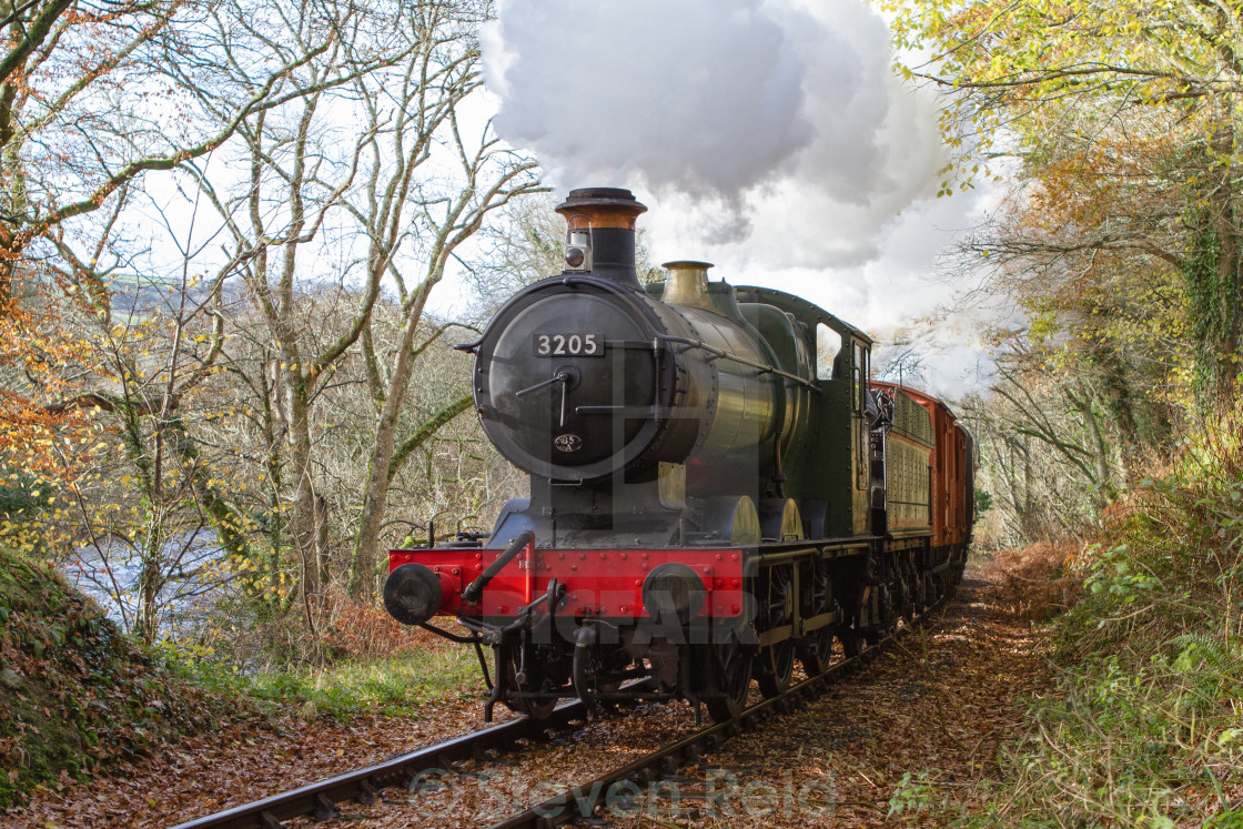 "GWR 0-6-0 No.3205" stock image