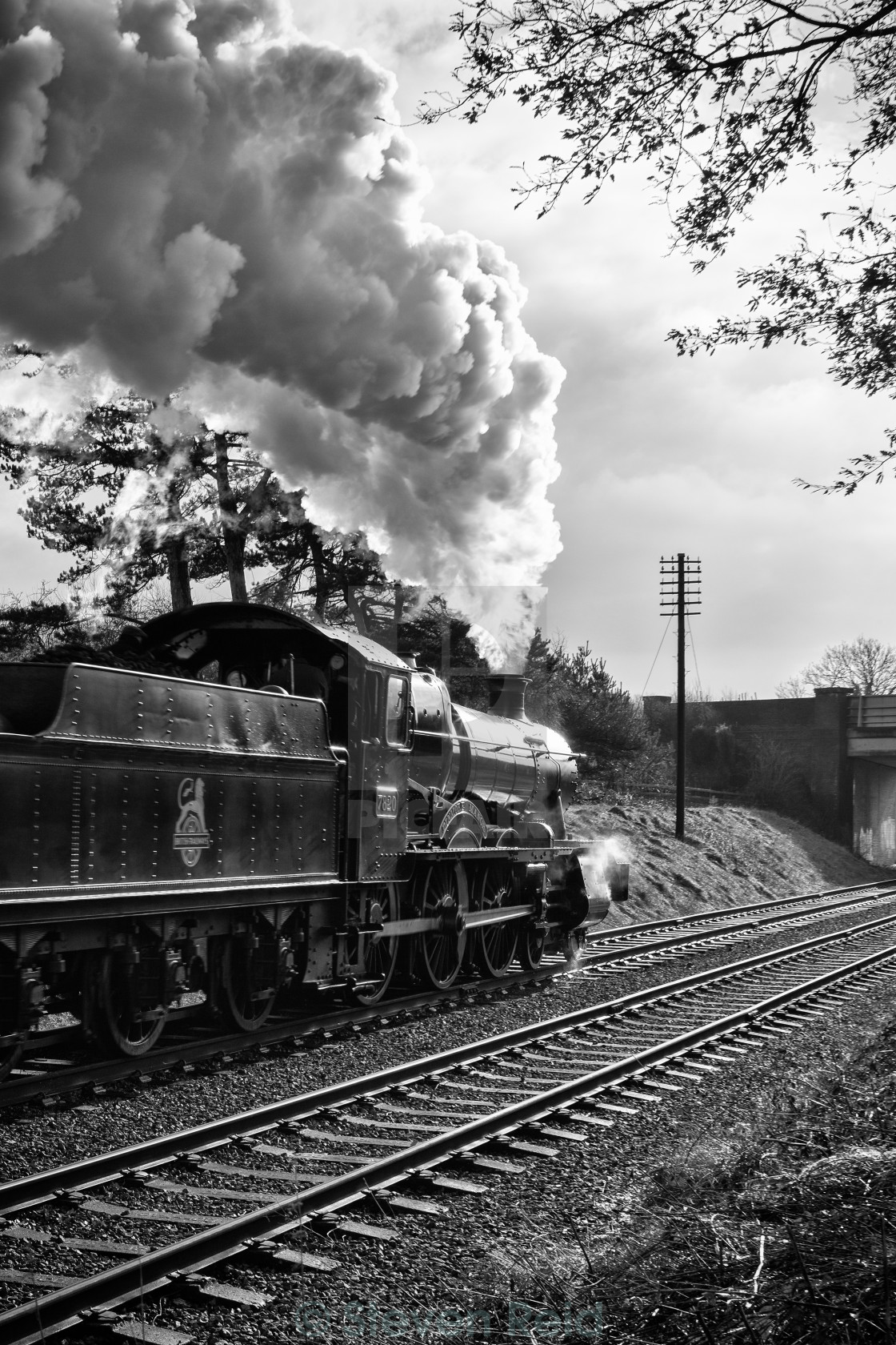 "GWR No.7820 Dinmore Manor" stock image