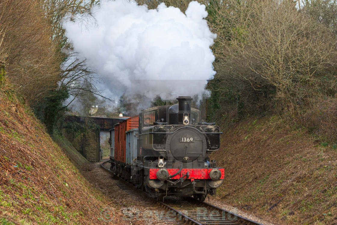 "GWR No.1369" stock image