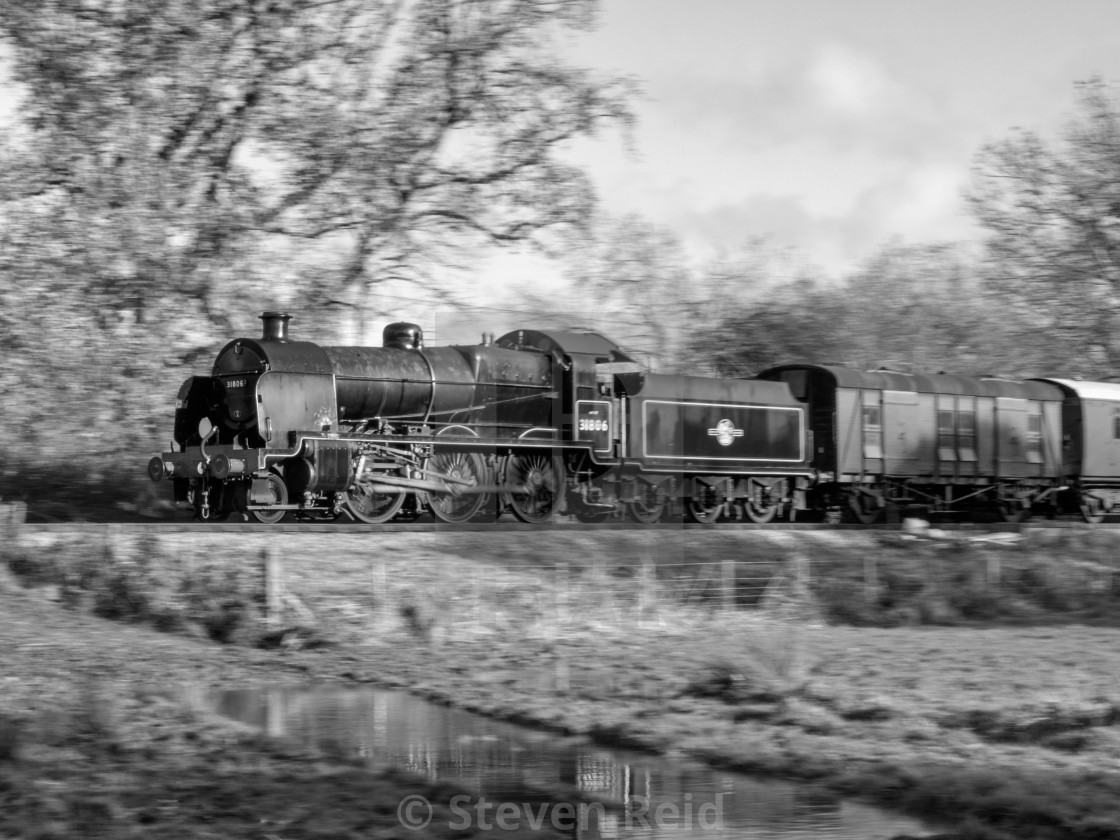 "U Class 2-6-0 No.31806" stock image