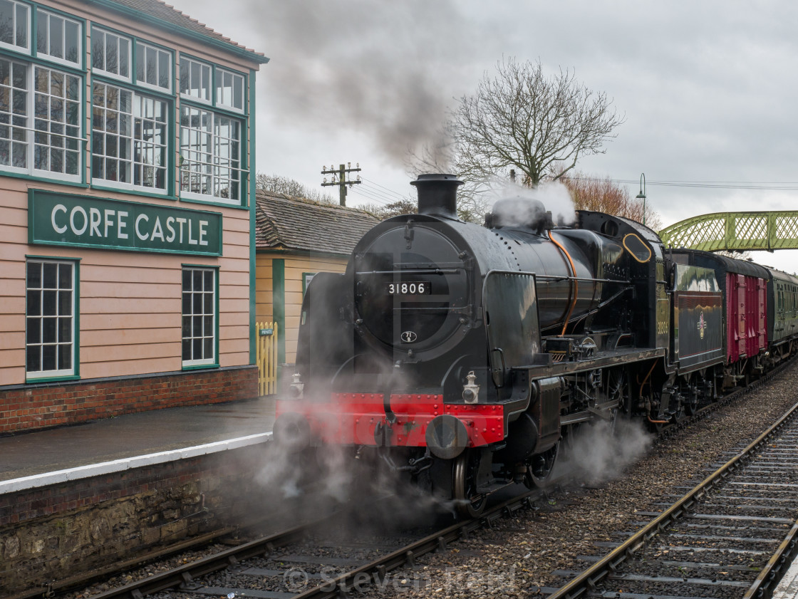 "U Class 2-6-0 No.31806" stock image