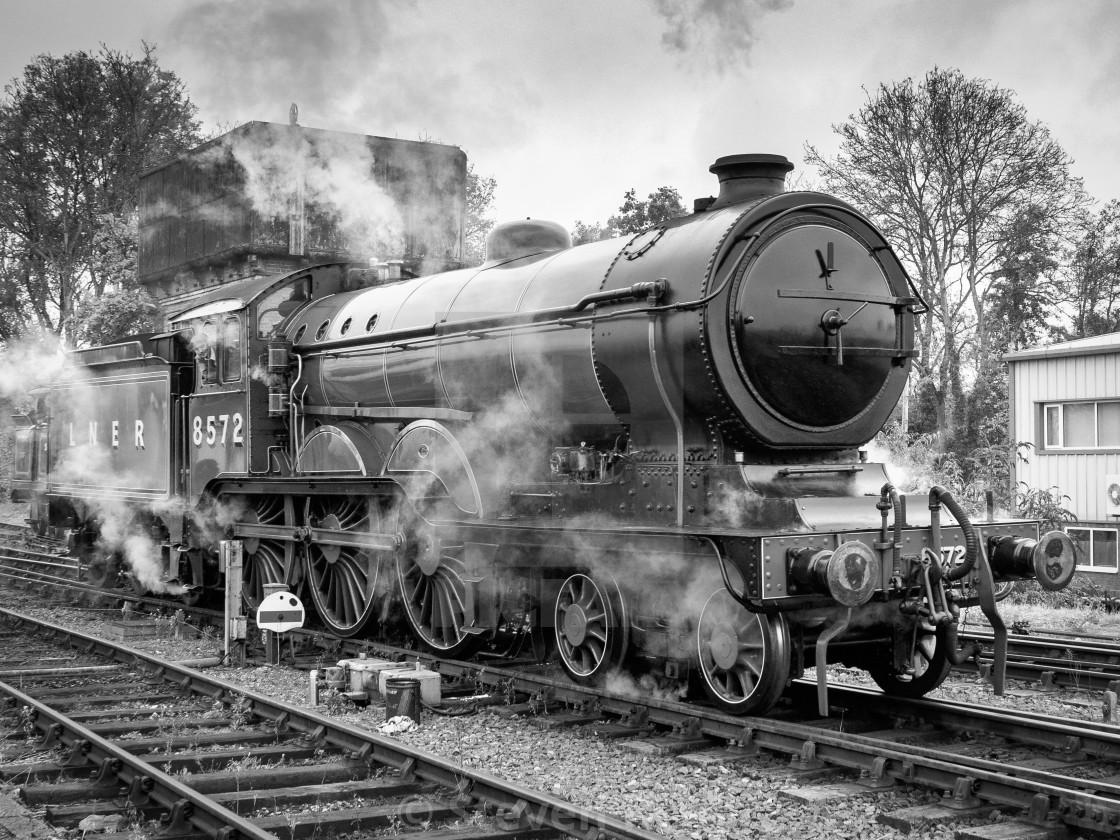 "LNER B12 No.8572" stock image