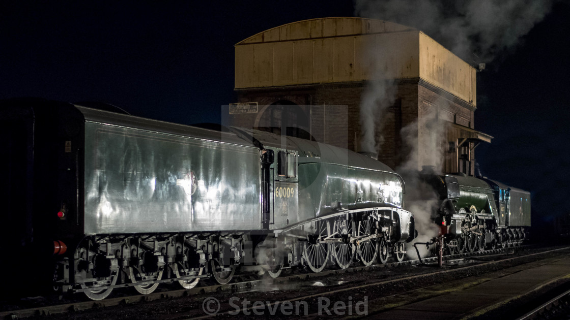 "The Flying Scotsman and Union of South Africa" stock image