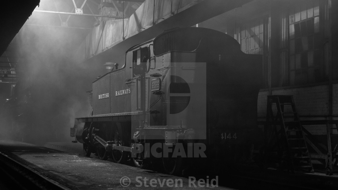 "GWR No.4144" stock image