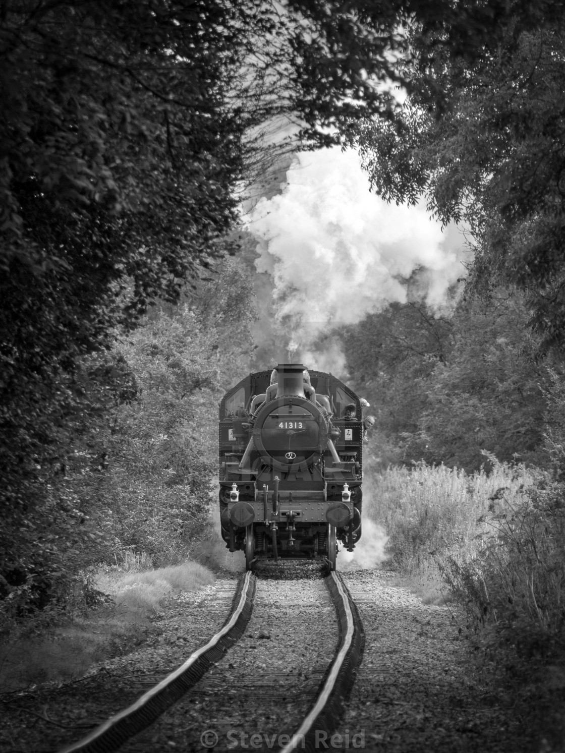 "Ivatt 2MT No.41313" stock image