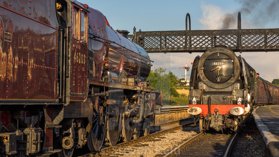 "No.46233 - Duchess of Sutherland" stock image