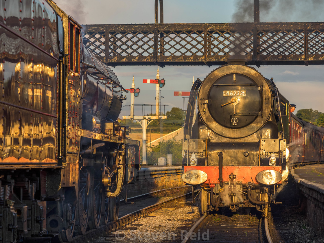 "No.46233 - Duchess of Sutherland" stock image