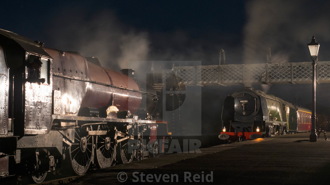 "No. 46233 - Duchess of Sutherland" stock image