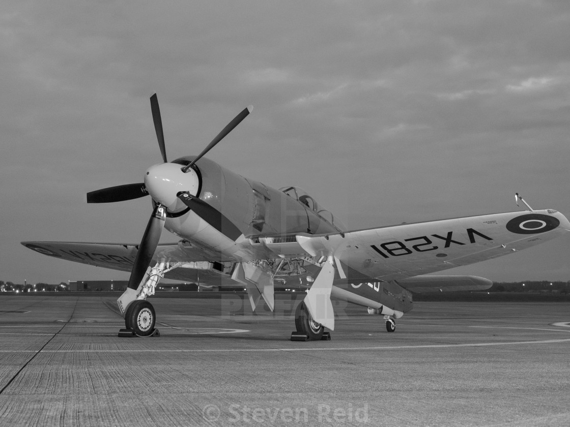 "Sea Fury" stock image