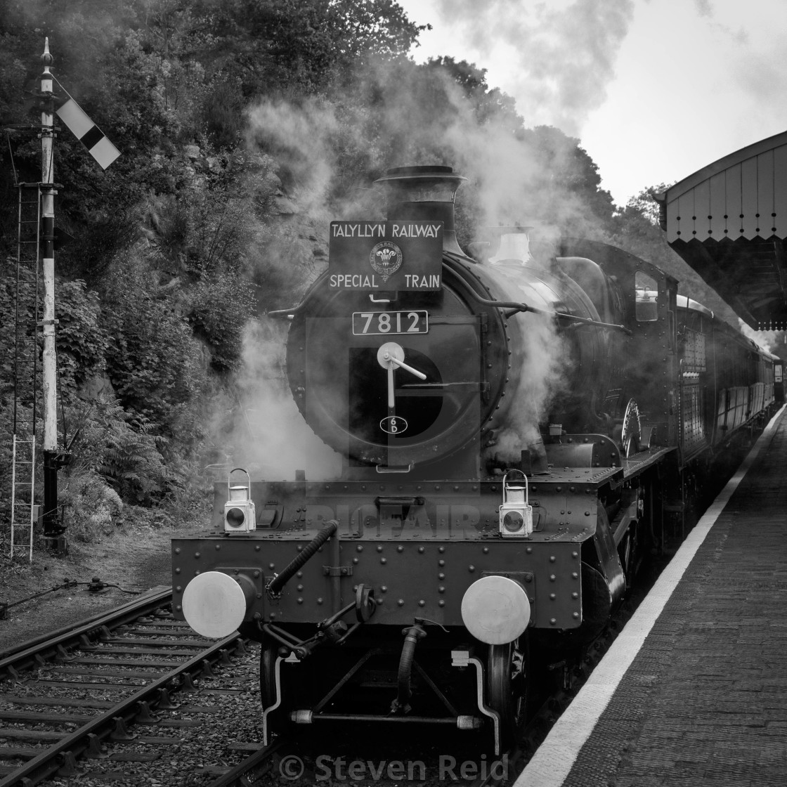 "GWR No.7812 Erlestoke Manor" stock image