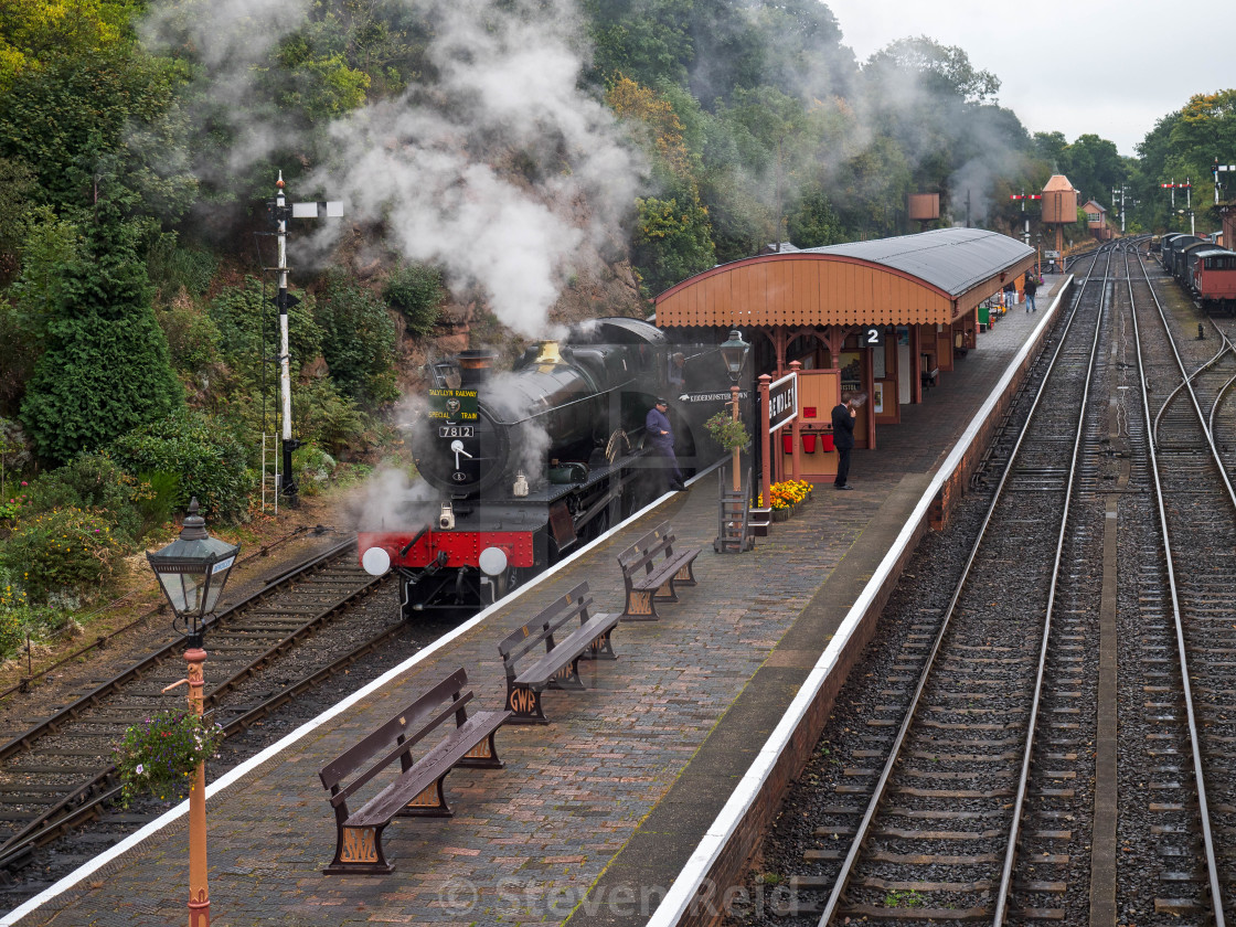 "GWR No.7812 Erlestoke Manor" stock image