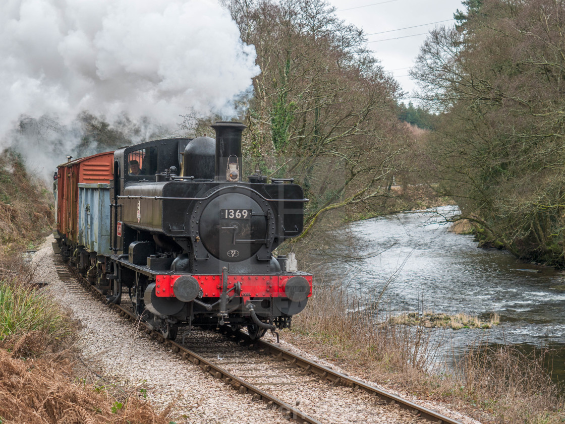 "GWR Pannier Tank No.1369" stock image