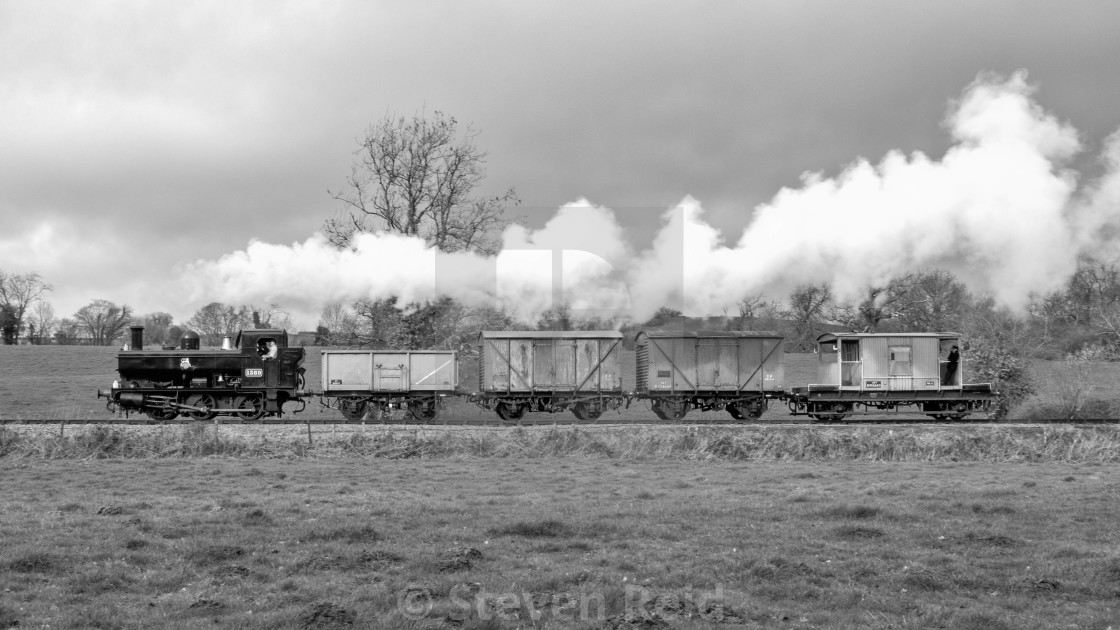 "GWR Pannier Tank No.1369" stock image