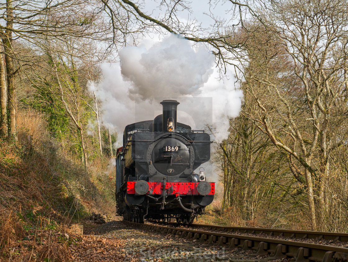 "GWR Pannier Tank No.1369" stock image