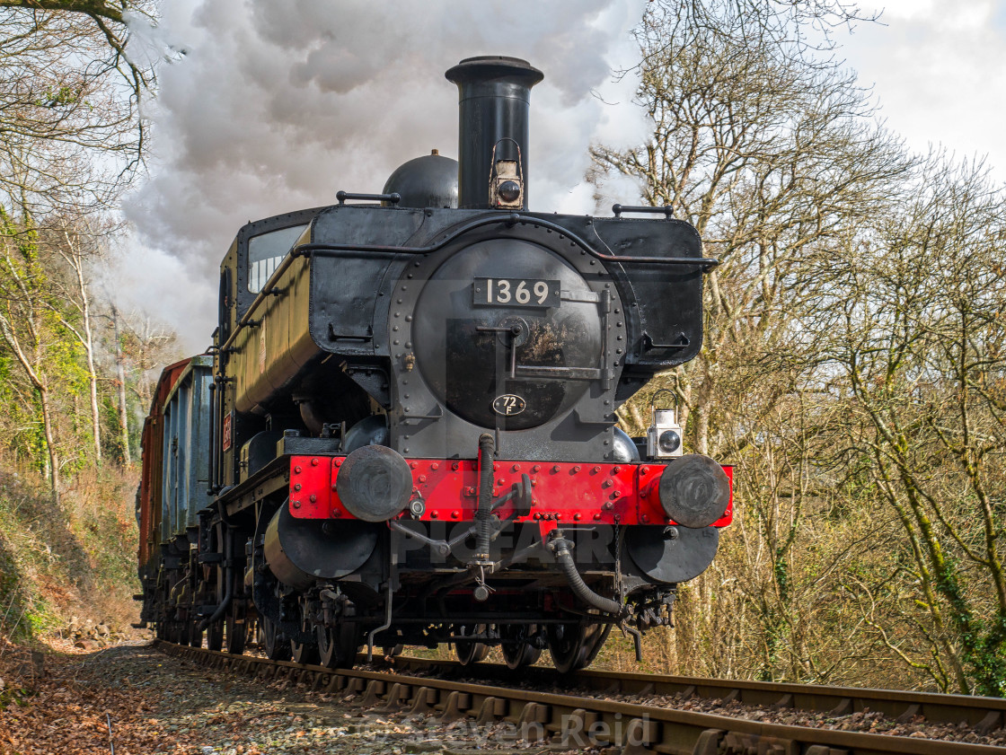 "GWR Pannier Tank No.1369" stock image