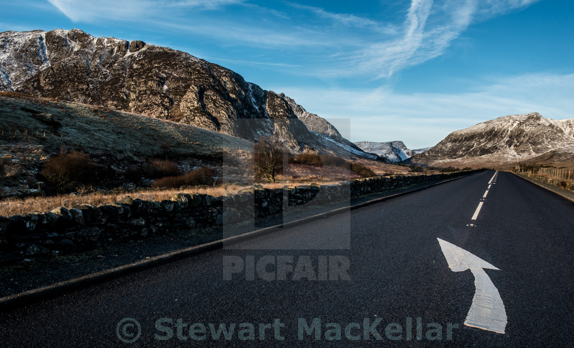 "The Mischievous Road" stock image