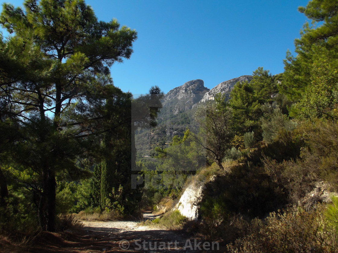 "Samos Landscape" stock image