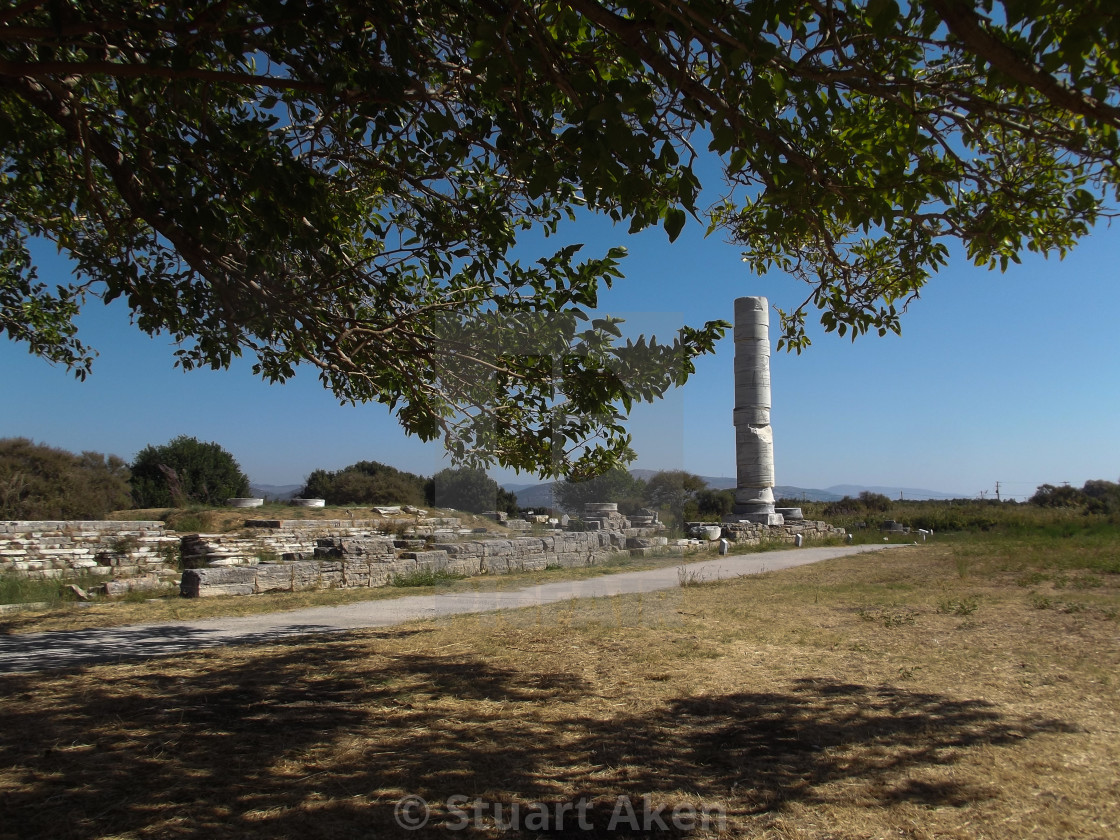 "Temple of Hera" stock image