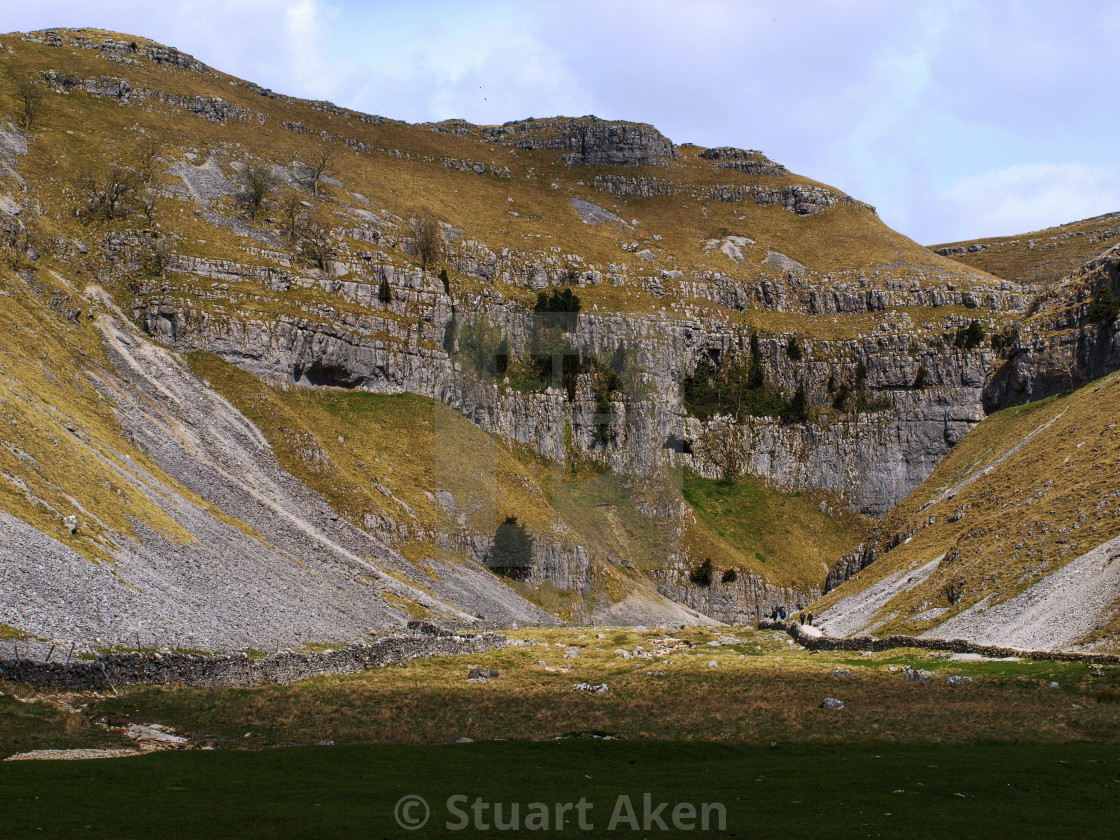 "Gordale Scar, Malham" stock image