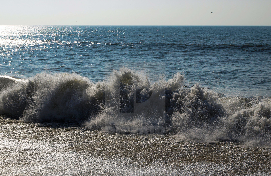 "Crashing Wave" stock image