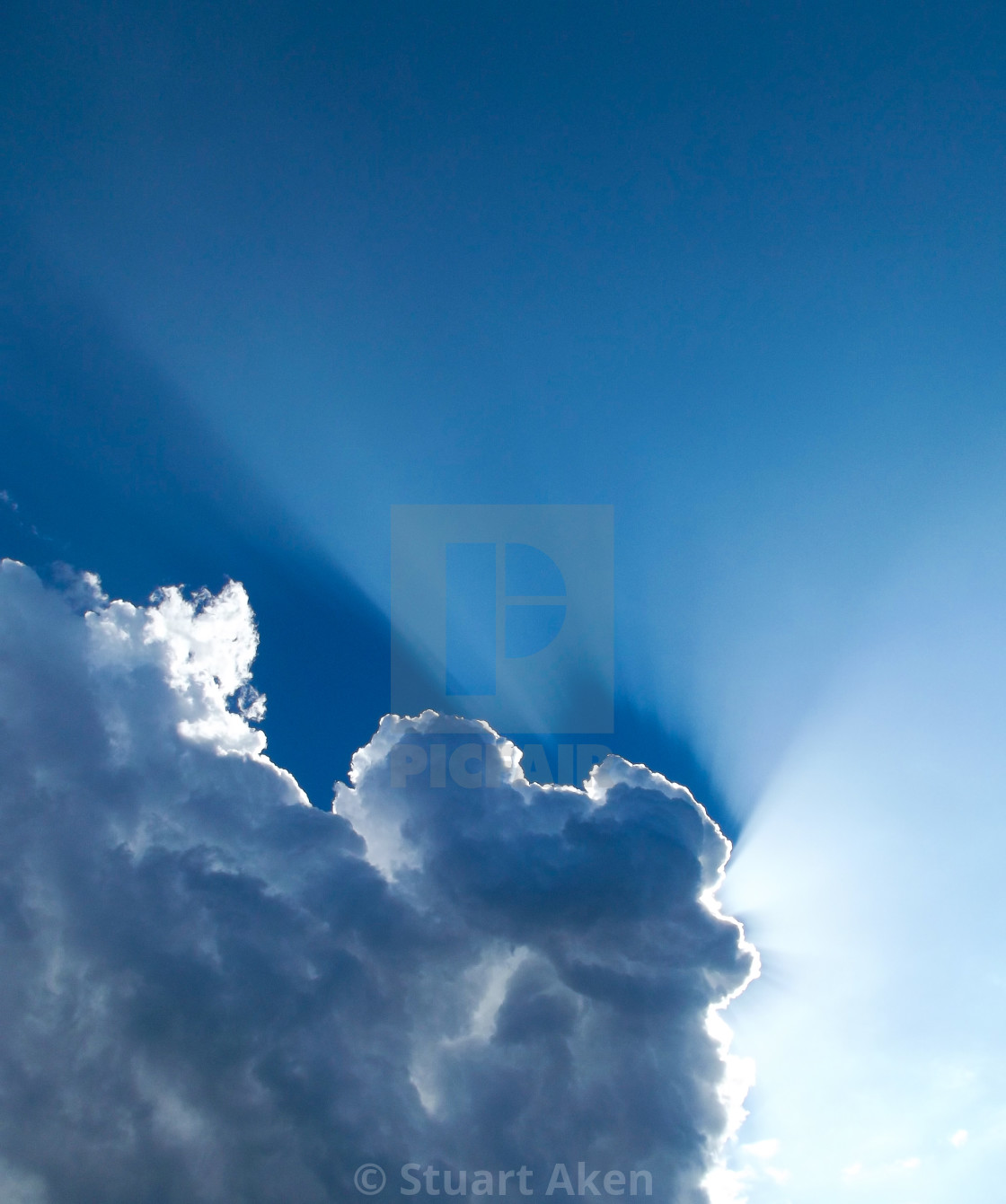 "Fan Shaped Shadow" stock image