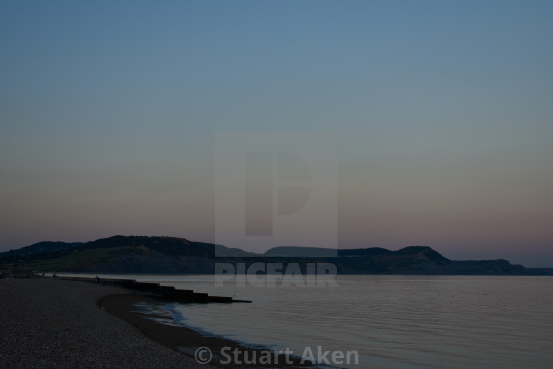 "Calm Evening" stock image