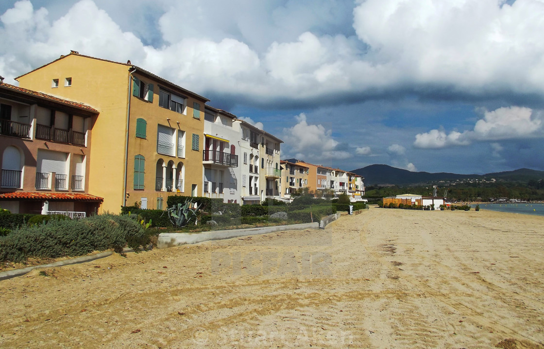 "Deserted Beach" stock image