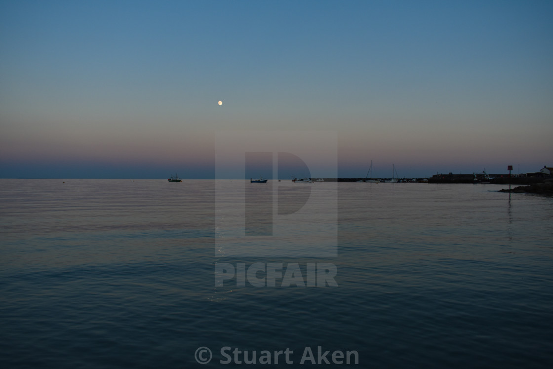 "Quiet End of the Day" stock image